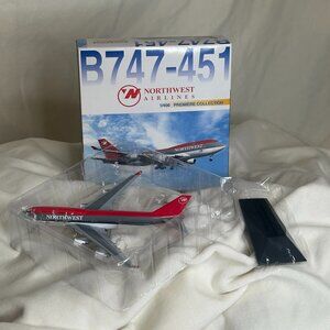 NIB! Dragon Wings B747-451 Northwest Airlines 1/400 Scale Premiere Collection